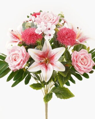 Artificial Flower 37*37*49cm Rose *13 Bush GS-67924002 2024Apr YeahFlower is one of Chinese leading OEM manufacturers and exporters , supplying the silk flowers, wholesale artificial trees