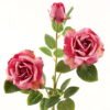 Artificial Flower 18*18*69cm Rose *3 single stem GS-128J24001-P1 Single Flowers 3,000+ sqm showroom with thousands of artificial flowers, plants & trees ready for global sourcing.
