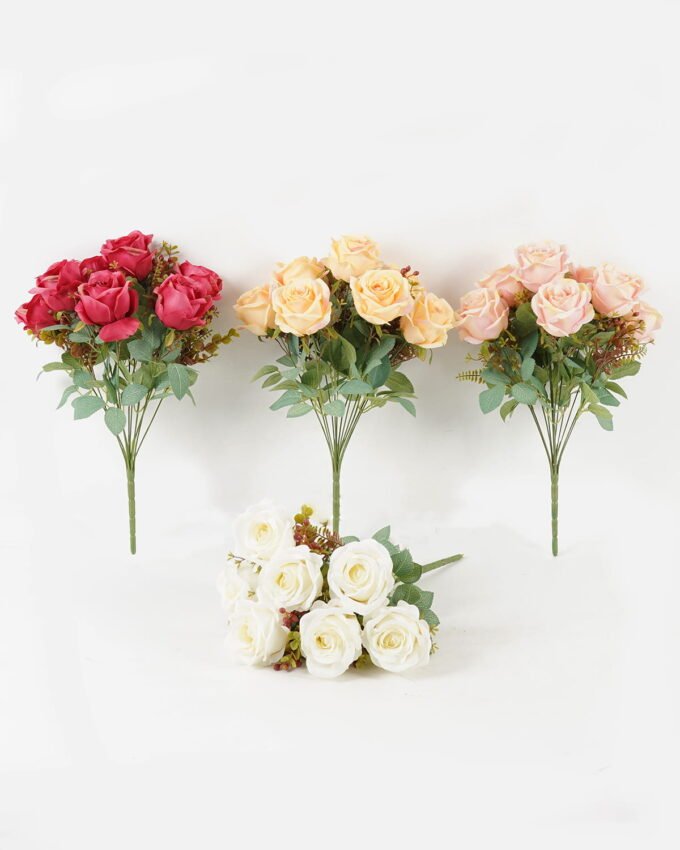 Artificial Flower Rose bush*12 GS-05523091 2024Apr YeahFlower is one of Chinese leading OEM manufacturers and exporters , supplying the silk flowers, wholesale artificial trees