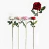 Artificial Flower VELVET ROSE*1 GS-17823007 Single Flowers 3,000+ sqm showroom with thousands of artificial flowers, plants & trees ready for global sourcing.