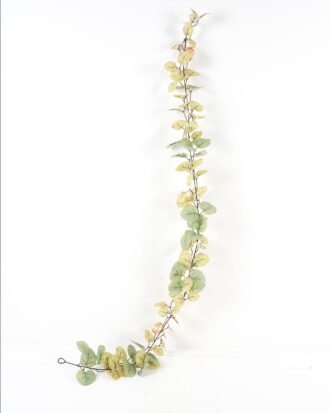 Artificial Plant 18*190cm Eucalyptus garland GS-17724042 2024Mar YeahFlower is one of Chinese leading OEM manufacturers and exporters , supplying the silk flowers, wholesale artificial trees