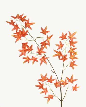 Artificial Plant 22*22*95cm Maple Leaf single stem GS-51624001-O1 2024Apr YeahFlower is one of Chinese leading OEM manufacturers and exporters , supplying the silk flowers, wholesale artificial trees