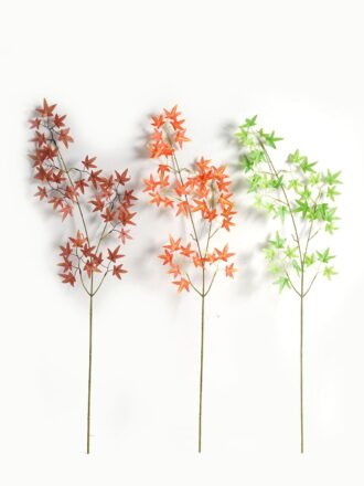 Artificial Plant 22*22*95cm Maple Leaf single stem GS-51624001-O1 Leaves&Sprays&Foliages 3,000+ sqm showroom with thousands of artificial flowers, plants & trees ready for global sourcing.