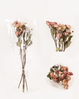 Dried Flowers 12*40cm Rose *6 bundle GS-56624001 2024Mar YeahFlower is one of Chinese leading OEM manufacturers and exporters , supplying the silk flowers, wholesale artificial trees