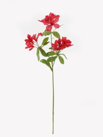 Artificial Flower 18*18*65cm Azalea *3  single stem GS-73324005-R1 Single Flowers 3,000+ sqm showroom with thousands of artificial flowers, plants & trees ready for global sourcing.