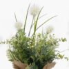 Artificial Flower 30*23*31cm Dandelion in burlap wrap GS-73424003-W1 2024Apr YeahFlower is one of Chinese leading OEM manufacturers and exporters , supplying the silk flowers, wholesale artificial trees