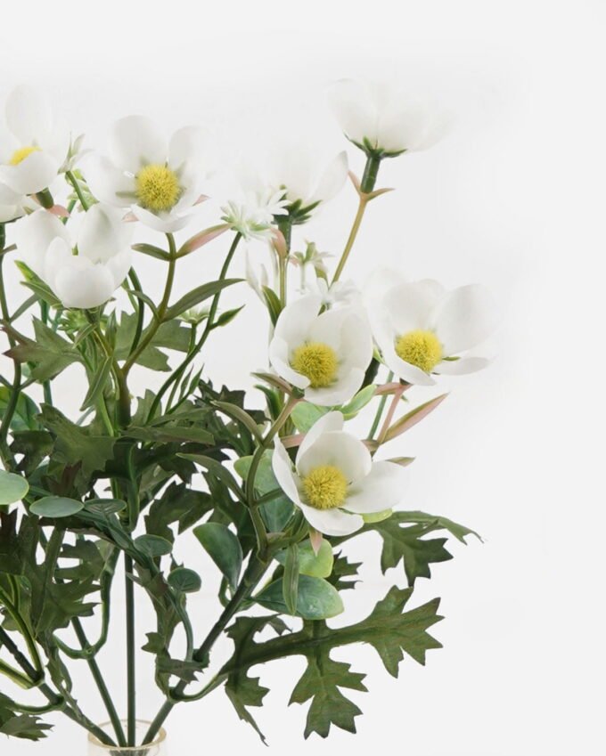 Artificial Flower 17*17*26cm Flower *5 bush GS-16824019-W1 Flowers Bush 3,000+ sqm showroom with thousands of artificial flowers, plants & trees ready for global sourcing.