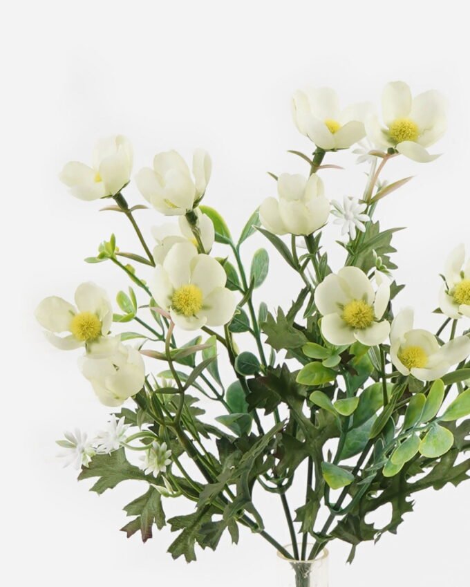 Artificial Flower 17*17*26cm Flower *5 bush GS-16824019 Flowers Bush 3,000+ sqm showroom with thousands of artificial flowers, plants & trees ready for global sourcing.
