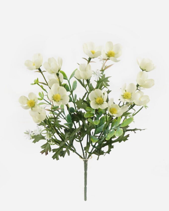Artificial Flower 17*17*26cm Flower *5 bush GS-16824019 Flowers Bush 3,000+ sqm showroom with thousands of artificial flowers, plants & trees ready for global sourcing.