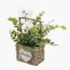 Artificial Flower 21*20*23cm Flower in basket GS-73424001 2024Apr YeahFlower is one of Chinese leading OEM manufacturers and exporters , supplying the silk flowers, wholesale artificial trees