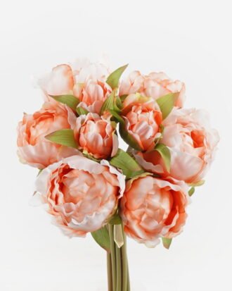 Artificial Flower 19*19*34cm Peony *9 bundle GS-16824018-O1 2024Apr YeahFlower is one of Chinese leading OEM manufacturers and exporters , supplying the silk flowers, wholesale artificial trees