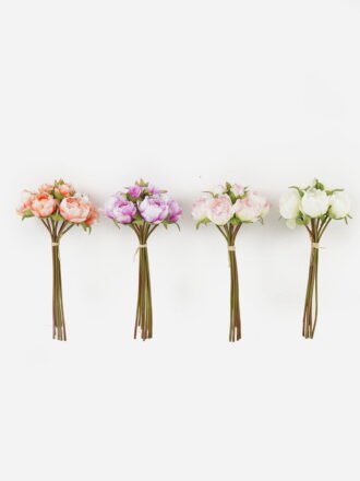 Artificial Flower 25*25*53cm Flower *8 bundle GS-16824016-W1 Bouquet 3,000+ sqm showroom with thousands of artificial flowers, plants & trees ready for global sourcing.