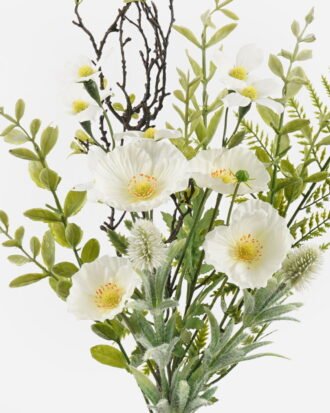 Artificial Flower 22*22*62cm Poppy *7 bundle GS-16824011-W1 2024Apr YeahFlower is one of Chinese leading OEM manufacturers and exporters , supplying the silk flowers, wholesale artificial trees