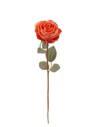 Artificial Flower 11*11*38cm Rose  single stem GS-73324015 Single Flowers 3,000+ sqm showroom with thousands of artificial flowers, plants & trees ready for global sourcing.