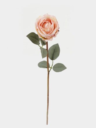 Artificial Flower 11*11*38cm Rose  single stem GS-73324015-P1 Single Flowers 3,000+ sqm showroom with thousands of artificial flowers, plants & trees ready for global sourcing.