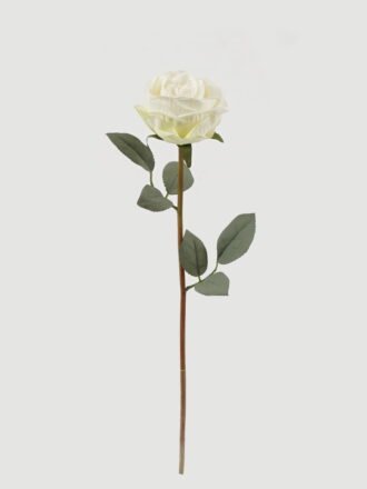 Artificial Flower 11*11*38cm Rose  single stem GS-73324015-R2 Single Flowers 3,000+ sqm showroom with thousands of artificial flowers, plants & trees ready for global sourcing.