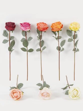 Artificial Flower 18*18*65cm Azalea *3  single stem GS-73324005-W2 Single Flowers 3,000+ sqm showroom with thousands of artificial flowers, plants & trees ready for global sourcing.