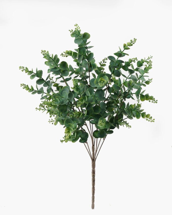 Artificial Plant 30*30*58cm Eucalyptus bush GS-73424005 2024Apr YeahFlower is one of Chinese leading OEM manufacturers and exporters , supplying the silk flowers, wholesale artificial trees