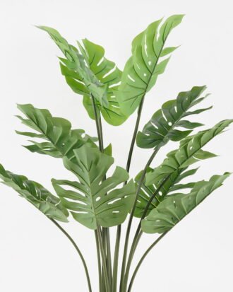 Artificial Tree 80*80*120CM Monstera deliciosa in PP pot GS-30424001 2024Apr YeahFlower is one of Chinese leading OEM manufacturers and exporters , supplying the silk flowers, wholesale artificial trees