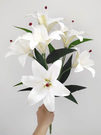 Artificial Flower 17*17*29cm Daffodil*9 bouquet GS-12824002-W1 Bouquet 3,000+ sqm showroom with thousands of artificial flowers, plants & trees ready for global sourcing.