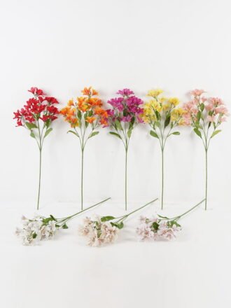 Artificial Flower 25*25*110cm Azalea  single stem GS-73324003-P2 Single Flowers 3,000+ sqm showroom with thousands of artificial flowers, plants & trees ready for global sourcing.