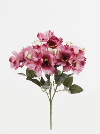 Artificial Flower 22*22*30cm Calliopsis *5 bush GS-58824029 Flowers Bush 3,000+ sqm showroom with thousands of artificial flowers, plants & trees ready for global sourcing.