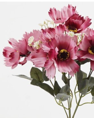 Artificial Flower 22*22*30cm Calliopsis *5 bush GS-58824029-R1 2024May YeahFlower is one of Chinese leading OEM manufacturers and exporters , supplying the silk flowers, wholesale artificial trees