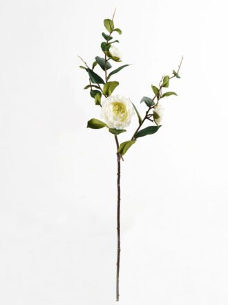 Artificial Flower 18*18*78cm Camellia single stem GS-58824009-R1 Single Flowers 3,000+ sqm showroom with thousands of artificial flowers, plants & trees ready for global sourcing.