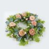 Artificial Flower 50*50*50cm Camellia wreath GS-73624022 WREATH YeahFlower is one of Chinese leading OEM manufacturers and exporters , supplying the silk flowers, wholesale artificial trees