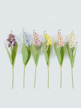 Artificial Flower 9*9*40cm Canterburybells single stem GS-12824001-W1 Single Flowers 3,000+ sqm showroom with thousands of artificial flowers, plants & trees ready for global sourcing.