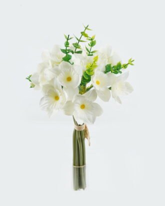 Artificial Flower 17*17*29cm Daffodil*9 bouquet GS-12824002-W1 2024May YeahFlower is one of Chinese leading OEM manufacturers and exporters , supplying the silk flowers, wholesale artificial trees