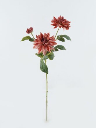 Artificial Flower 25*25*74cm Dahlia*3 single stem GS-73824011-K1 Single Flowers 3,000+ sqm showroom with thousands of artificial flowers, plants & trees ready for global sourcing.
