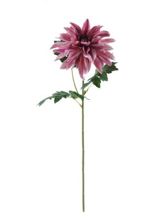Artificial Flower 25*25*65cm Dahlia single stem GS-73824010-R1 Single Flowers 3,000+ sqm showroom with thousands of artificial flowers, plants & trees ready for global sourcing.