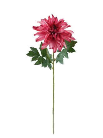 Artificial Flower 25*25*65cm Dahlia single stem GS-73824010-P2 Single Flowers 3,000+ sqm showroom with thousands of artificial flowers, plants & trees ready for global sourcing.