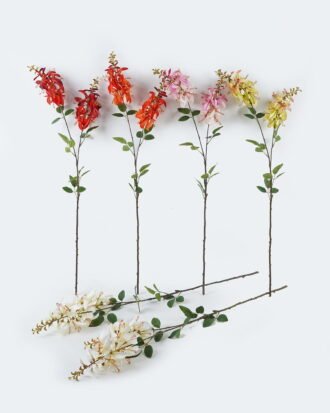 Artificial Flower 18*18*104cm Erythrina indica*2 single stem GS-71224006 2024May YeahFlower is one of Chinese leading OEM manufacturers and exporters , supplying the silk flowers, wholesale artificial trees