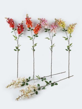 Artificial Flower 12*12*82cm Peach blossom single stem GS-71224005-W1 Single Flowers 3,000+ sqm showroom with thousands of artificial flowers, plants & trees ready for global sourcing.