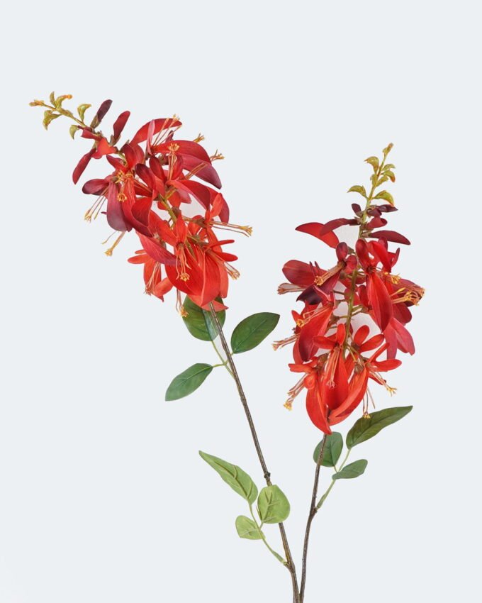 Artificial Flower 18*18*104cm Erythrina indica*2 single stem GS-71224006 2024May YeahFlower is one of Chinese leading OEM manufacturers and exporters , supplying the silk flowers, wholesale artificial trees