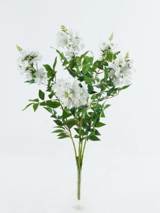 Artificial Flower 32*32*60cm Flower*5 bush GS-74424018 Flowers Bush 3,000+ sqm showroom with thousands of artificial flowers, plants & trees ready for global sourcing.
