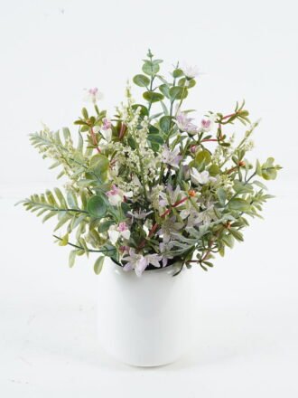 Artificial Flower 30*22*36cm Hydrangea in ceramic pot GS-73624001 Potted Flowers&Plants 3,000+ sqm showroom with thousands of artificial flowers, plants & trees ready for global sourcing.