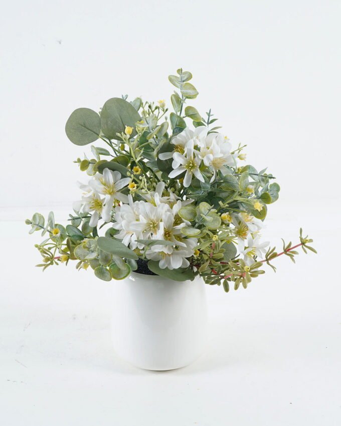 Artificial Flower 25*22*35cm Flower in ceramic pot GS-73624018 2024May YeahFlower is one of Chinese leading OEM manufacturers and exporters , supplying the silk flowers, wholesale artificial trees