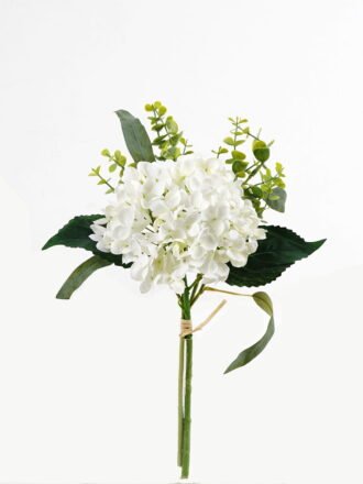 Artificial Flower 23*23*35cm Hydrangea *3 bundle GS-58824015 Bouquet 3,000+ sqm showroom with thousands of artificial flowers, plants & trees ready for global sourcing.