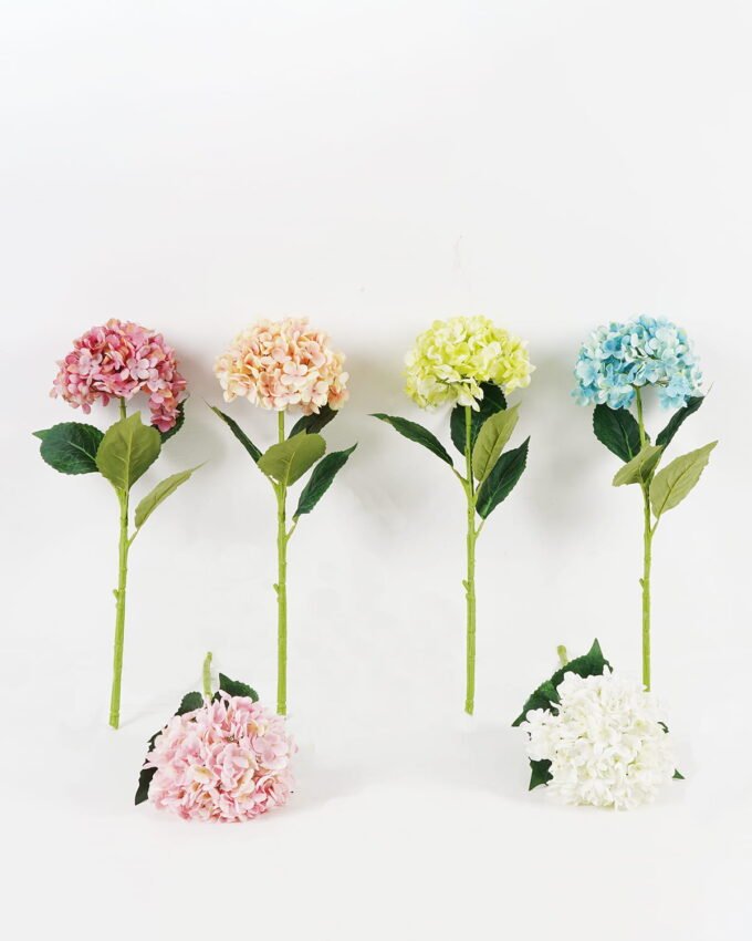 Artificial Flower 20*20*46cm Hydrangea  single stem GS-58824017 2024May YeahFlower is one of Chinese leading OEM manufacturers and exporters , supplying the silk flowers, wholesale artificial trees