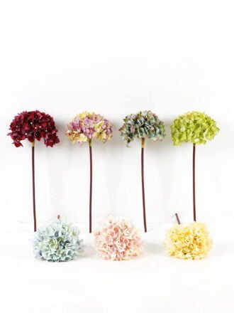 Artificial Flower 18*18*50cm Hydrangea single stem GS-58824033-P1 Single Flowers 3,000+ sqm showroom with thousands of artificial flowers, plants & trees ready for global sourcing.