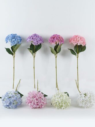 Artificial Flower 20*20*60cm Hydrangea single stem GS-73824004-P1 Single Flowers 3,000+ sqm showroom with thousands of artificial flowers, plants & trees ready for global sourcing.
