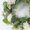Artificial Flower 47*47*47cm Hydrangea wreath GS-73624005-W1 2024May YeahFlower is one of Chinese leading OEM manufacturers and exporters , supplying the silk flowers, wholesale artificial trees