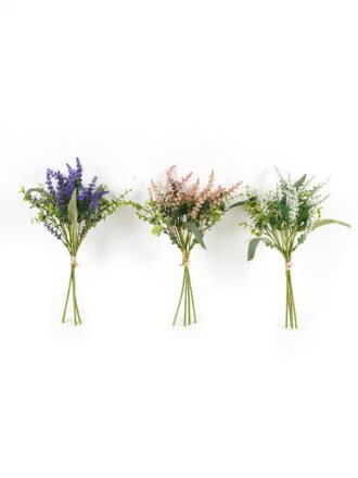 Artificial Flower 15*15*64cm Rose *3 single stem GS-55124004 Single Flowers 3,000+ sqm showroom with thousands of artificial flowers, plants & trees ready for global sourcing.