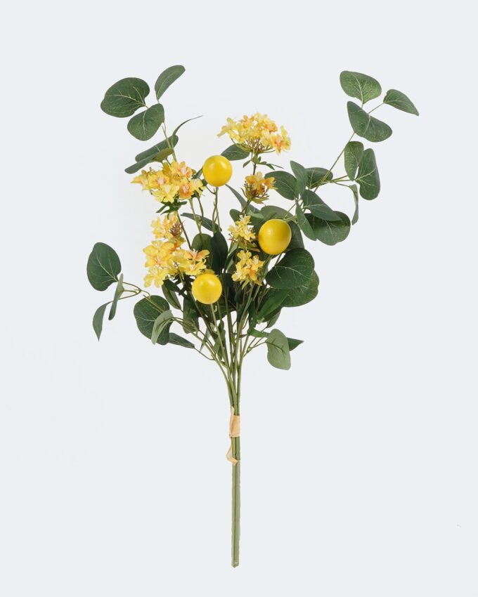 Artificial Flower Lemon 4 bundle GS-14524008_4 Artificial Flower 30*30*69cm Lemon *4 bundle GS-14524008 2024May YeahFlower is one of Chinese leading OEM manufacturers and exporters , supplying the silk flowers, wholesale artificial trees