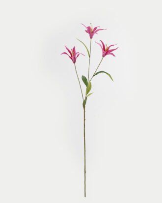 Artificial Flower 28*28*100cm Lily *3  single stem GS-73324011-P4 2024May YeahFlower is one of Chinese leading OEM manufacturers and exporters , supplying the silk flowers, wholesale artificial trees