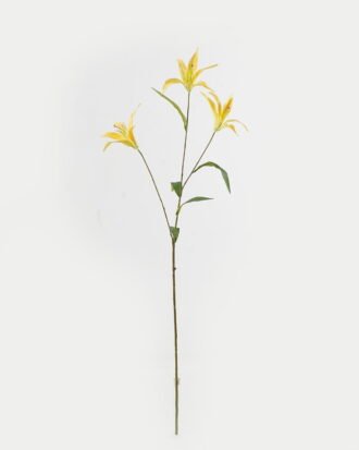 Artificial Flower 28*28*100cm Lily *3  single stem GS-73324011-Y1 2024May YeahFlower is one of Chinese leading OEM manufacturers and exporters , supplying the silk flowers, wholesale artificial trees