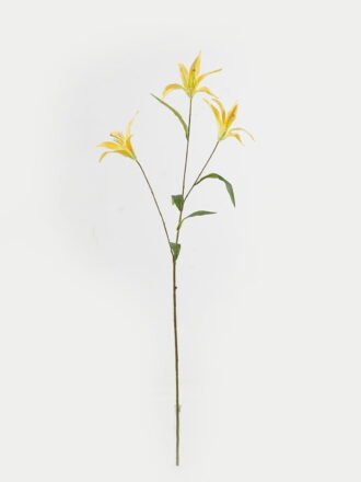 Artificial Flower 28*28*100cm Lily *3  single stem GS-73324011-R1 Single Flowers 3,000+ sqm showroom with thousands of artificial flowers, plants & trees ready for global sourcing.